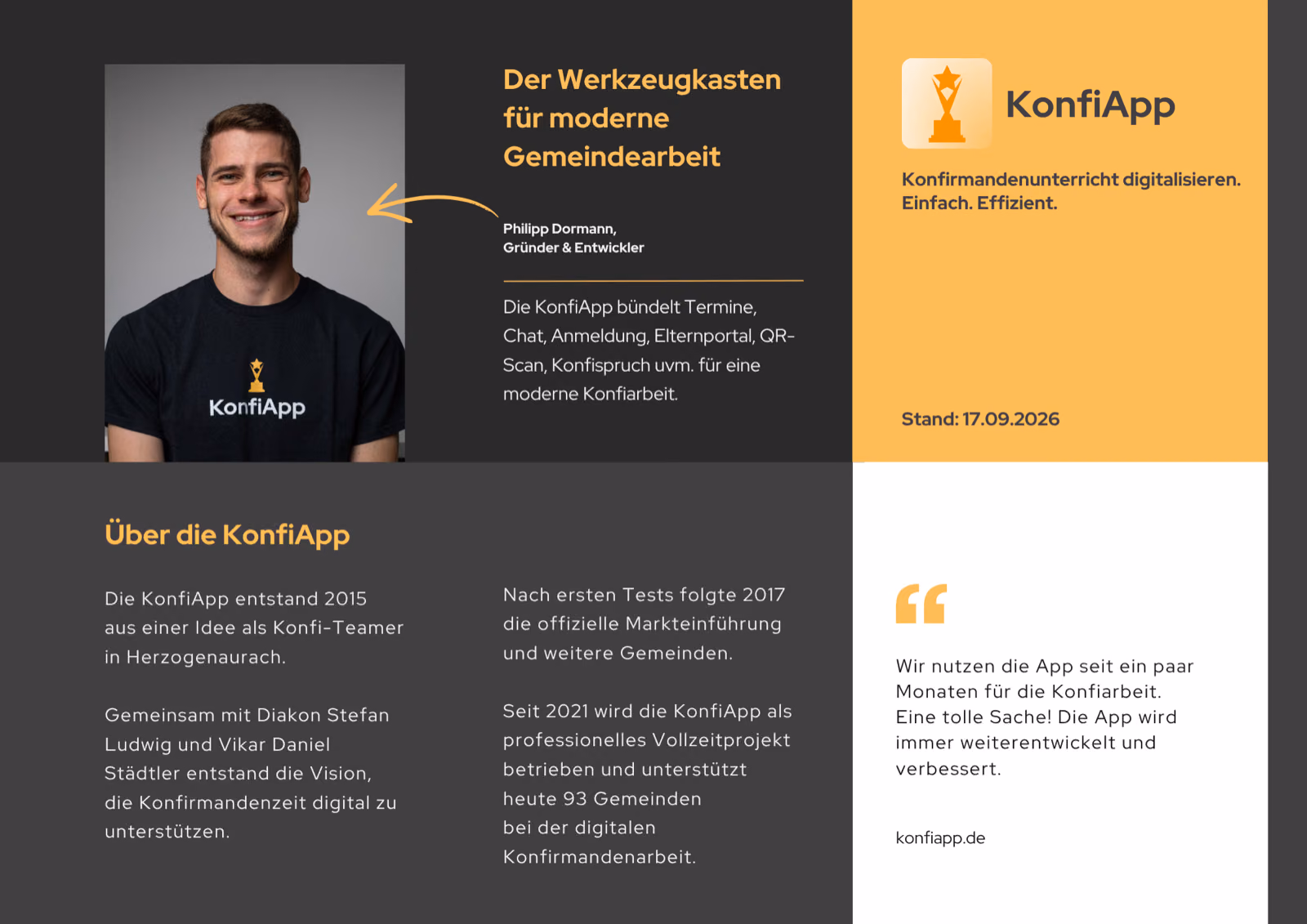 Vorschau Seite 1 der Broschüre